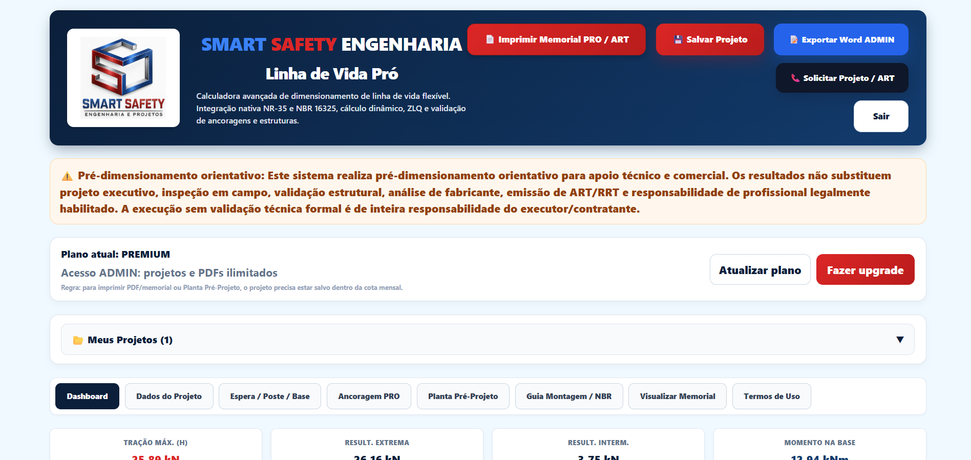Linha de Vida Pró